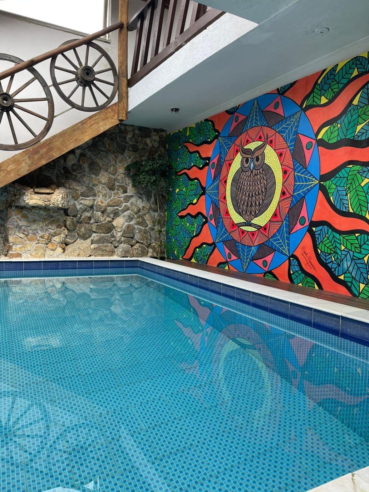 Coruja Maresias - Pousada Com Piscina, Ar Condicionado E Enxoval A 680M Da Praia Extérieur photo